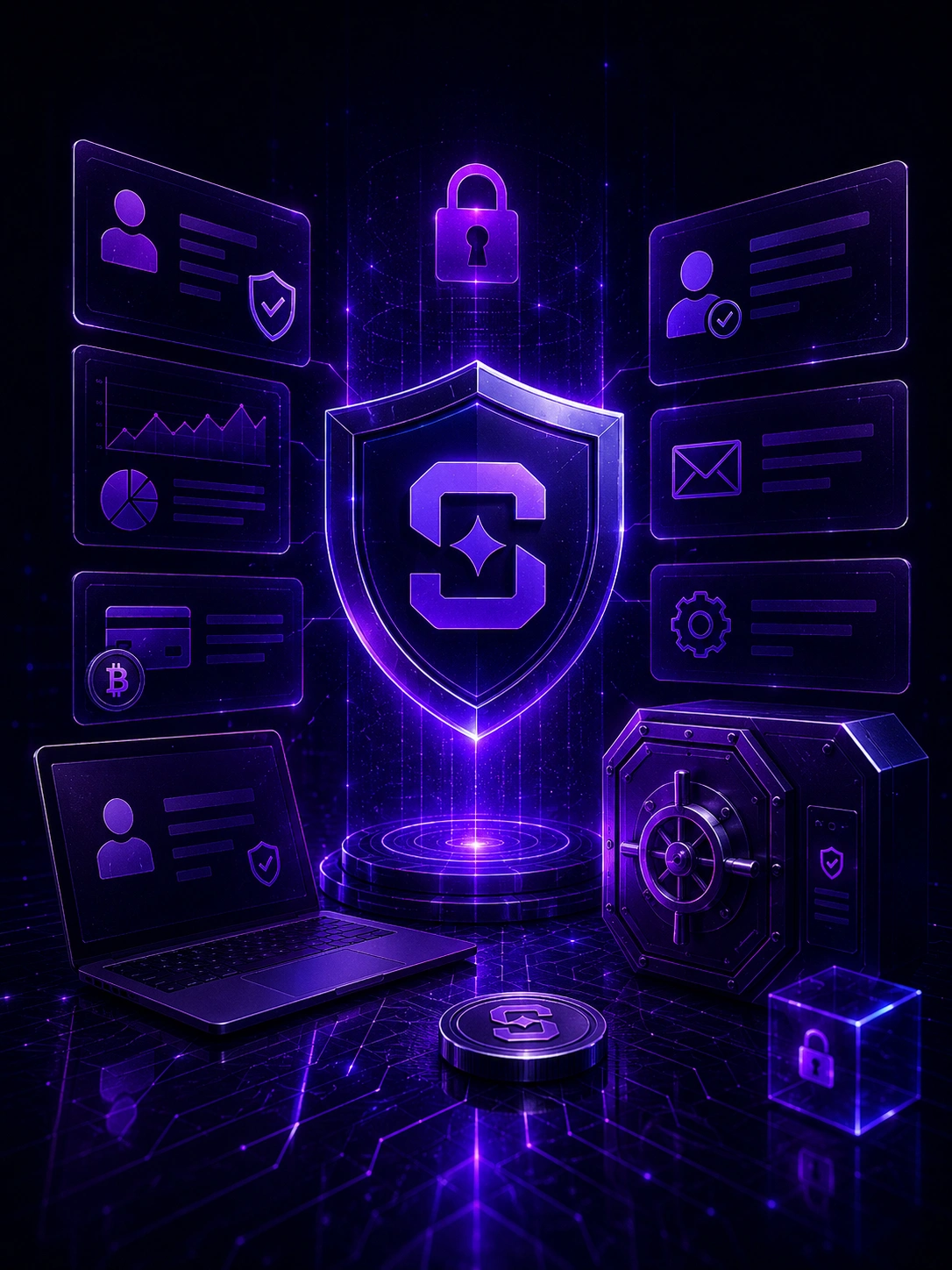 Shuffle digital privacy shield with account and payment protection